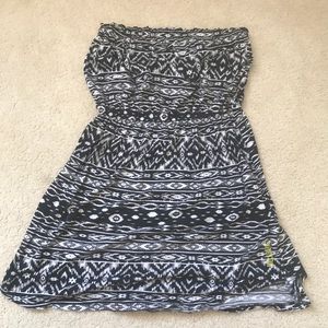 Billabong strapless cover up/ beach dress